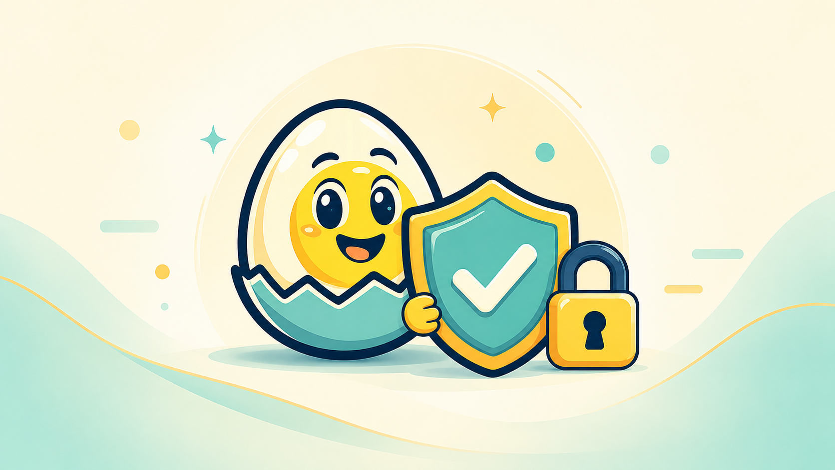 Eggy BNC security illustration