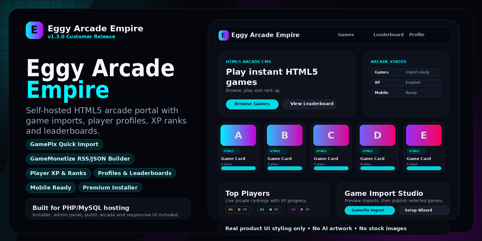 Eggy Arcade Empire product preview