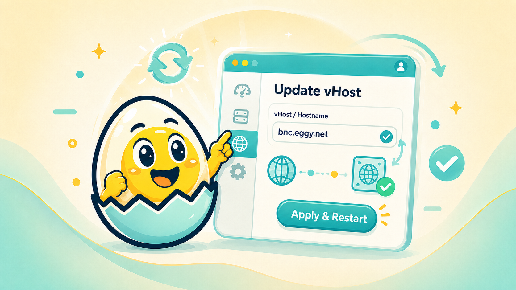 Eggy BNC security illustration