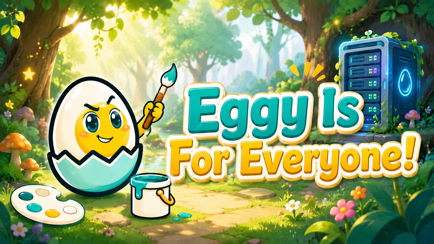 Eggy BNC security illustration