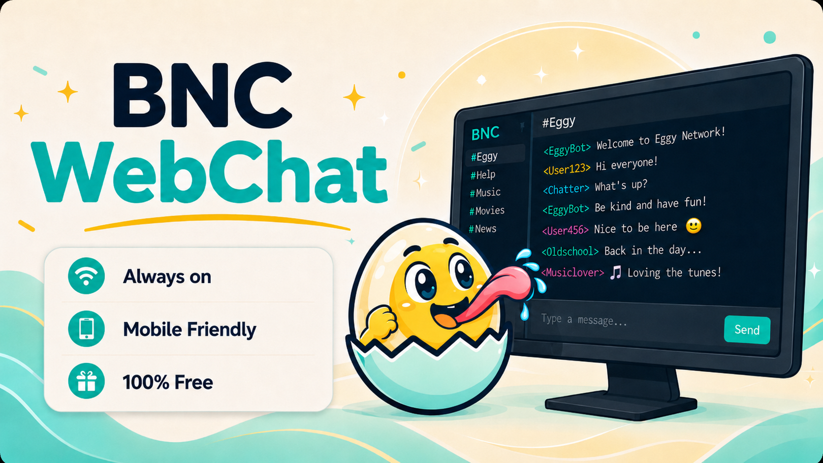 Eggy BNC security illustration