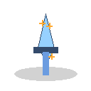Wildwood Wand of Glassfire
