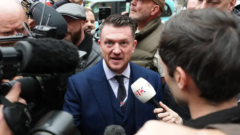 Tommy Robinson refused to give phone Pin to protect ‘journalistic material’