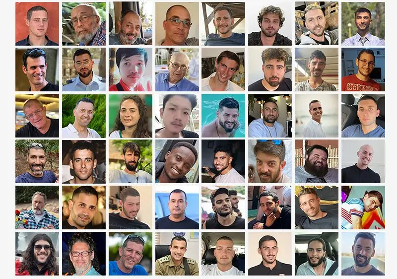 Who are the 48 hostages still held in Gaza?