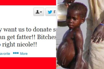 Twitter Idiots: “Don’t Give Money To African Children Because They’re Fat”