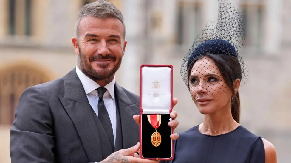 Arise Sir David: Beckham says being knighted is his proudest moment